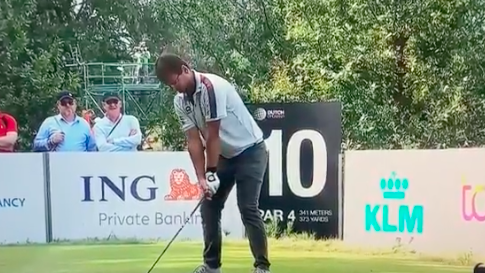 European Tour player Ondrej Lieser DROPS SHOCKING F-BOMB at Dutch Open